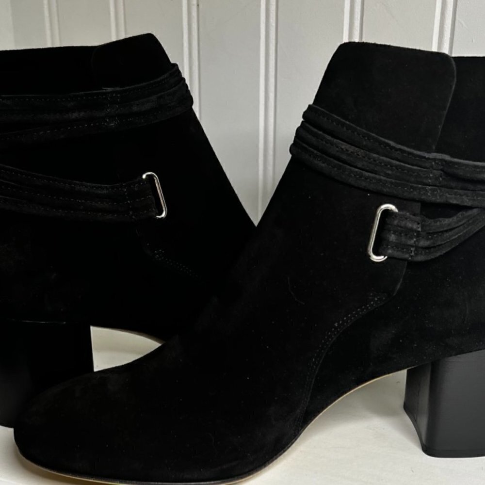 Rag & Bone Dalia 2 Suede Boots in Black Size 9.5